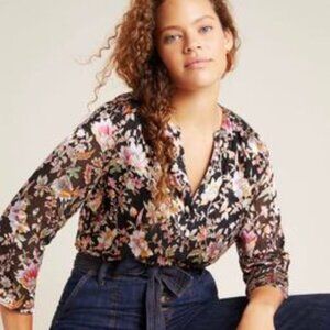 Anthropologie NWOT Daniel Rainn Theodora Blouse